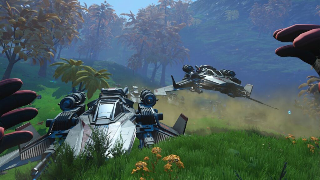 No Man's Sky VR game