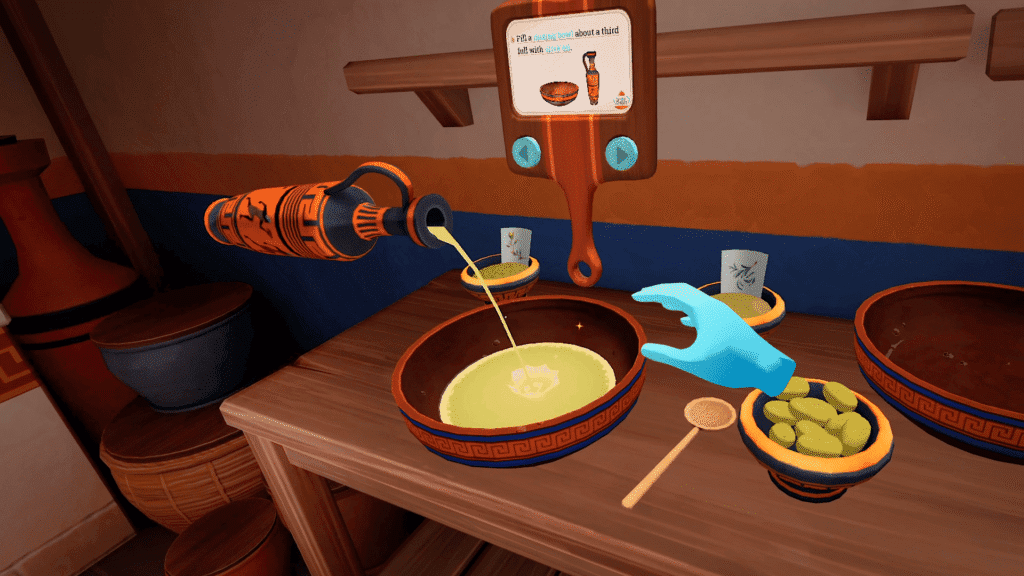 Lost Recipes VR game