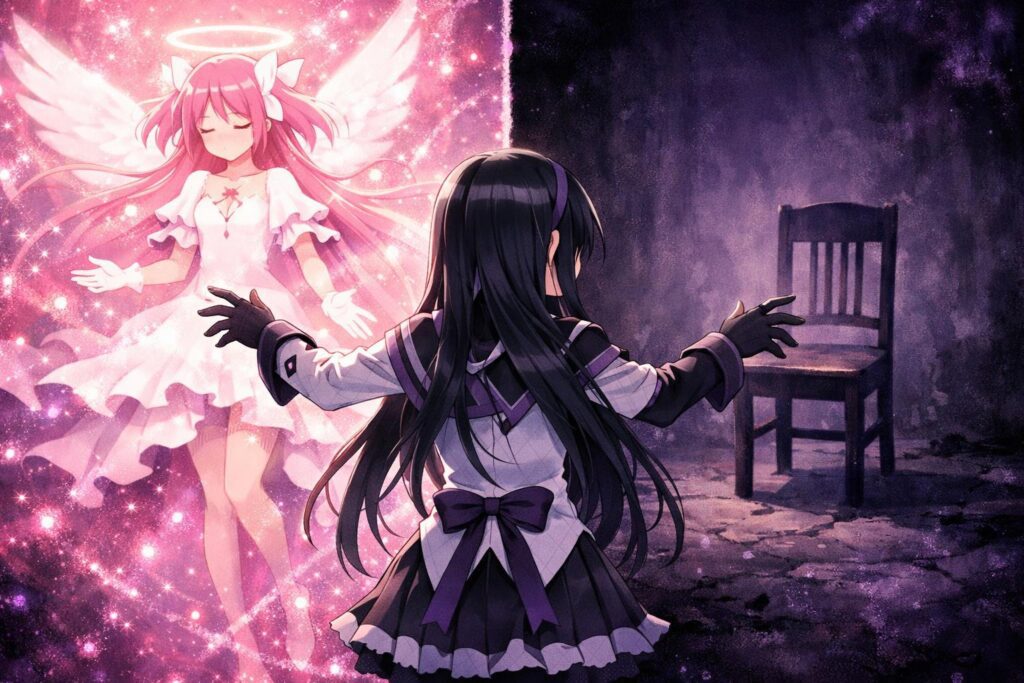 anime girl homura akemi