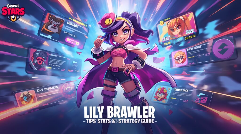 Lily Brawler from Brawl Stars