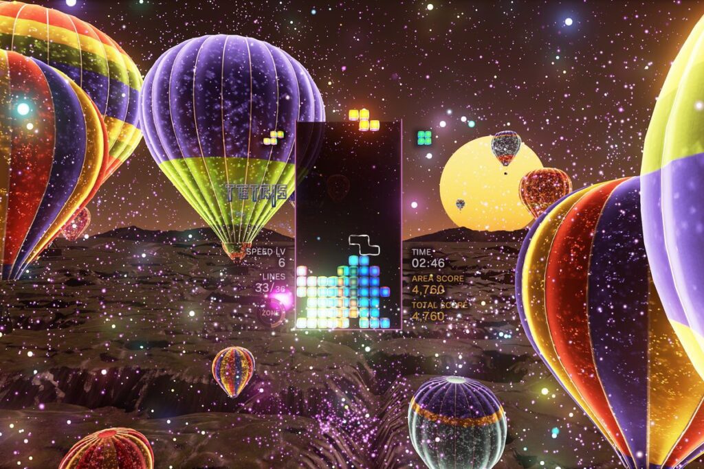Tetris Effect VR game
