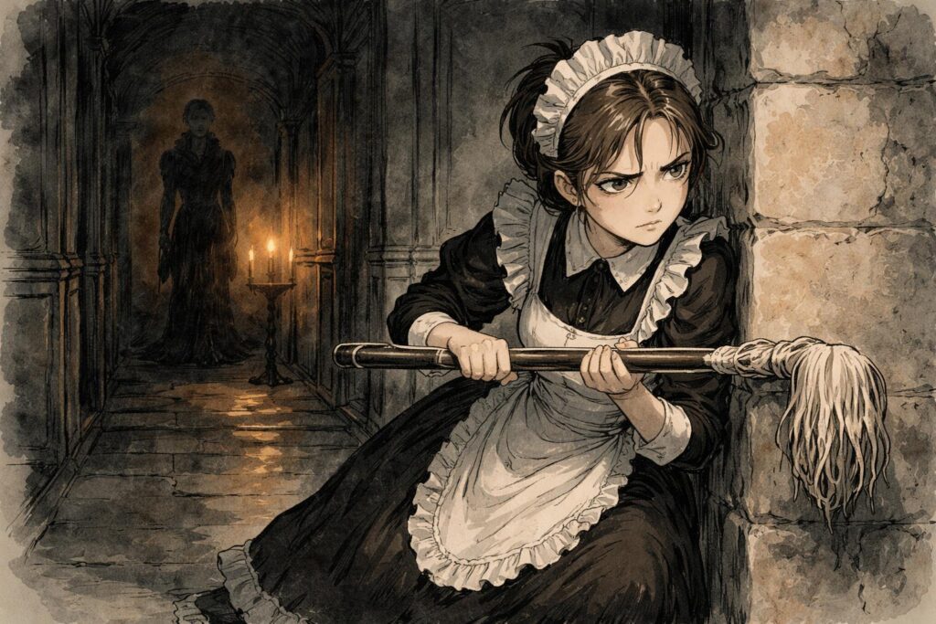 maid if a horror game