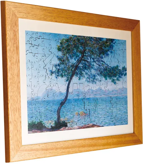 how to glue a puzzle