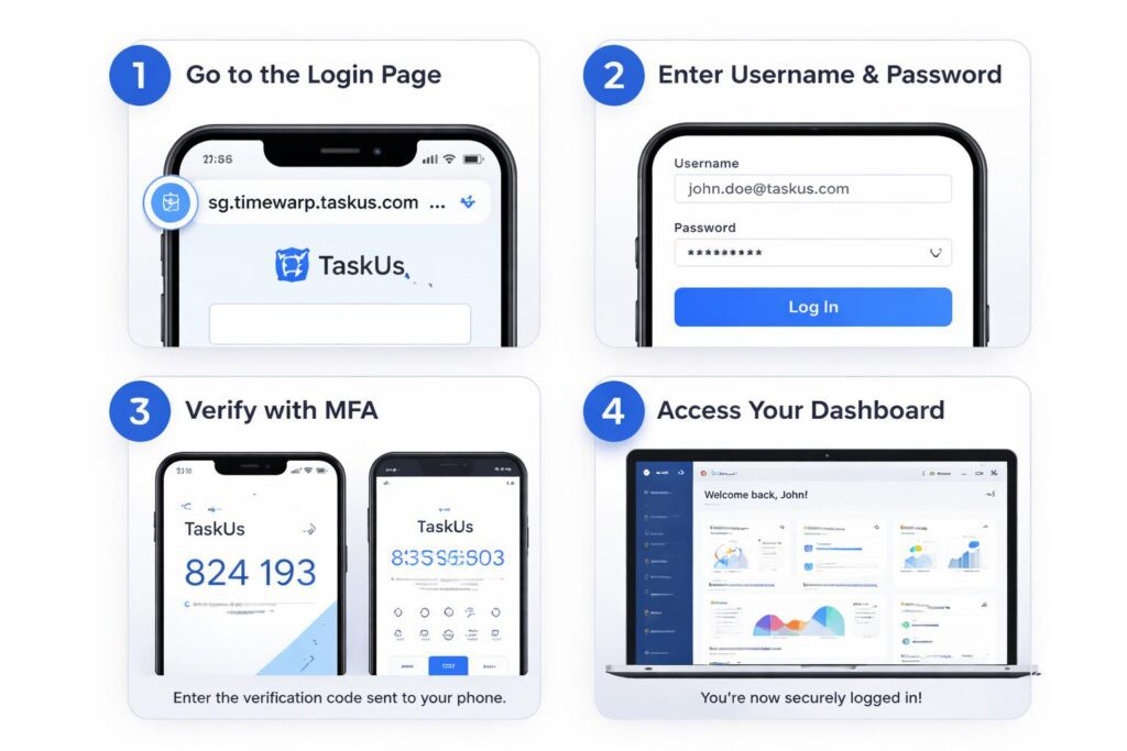 timewarp taskus system