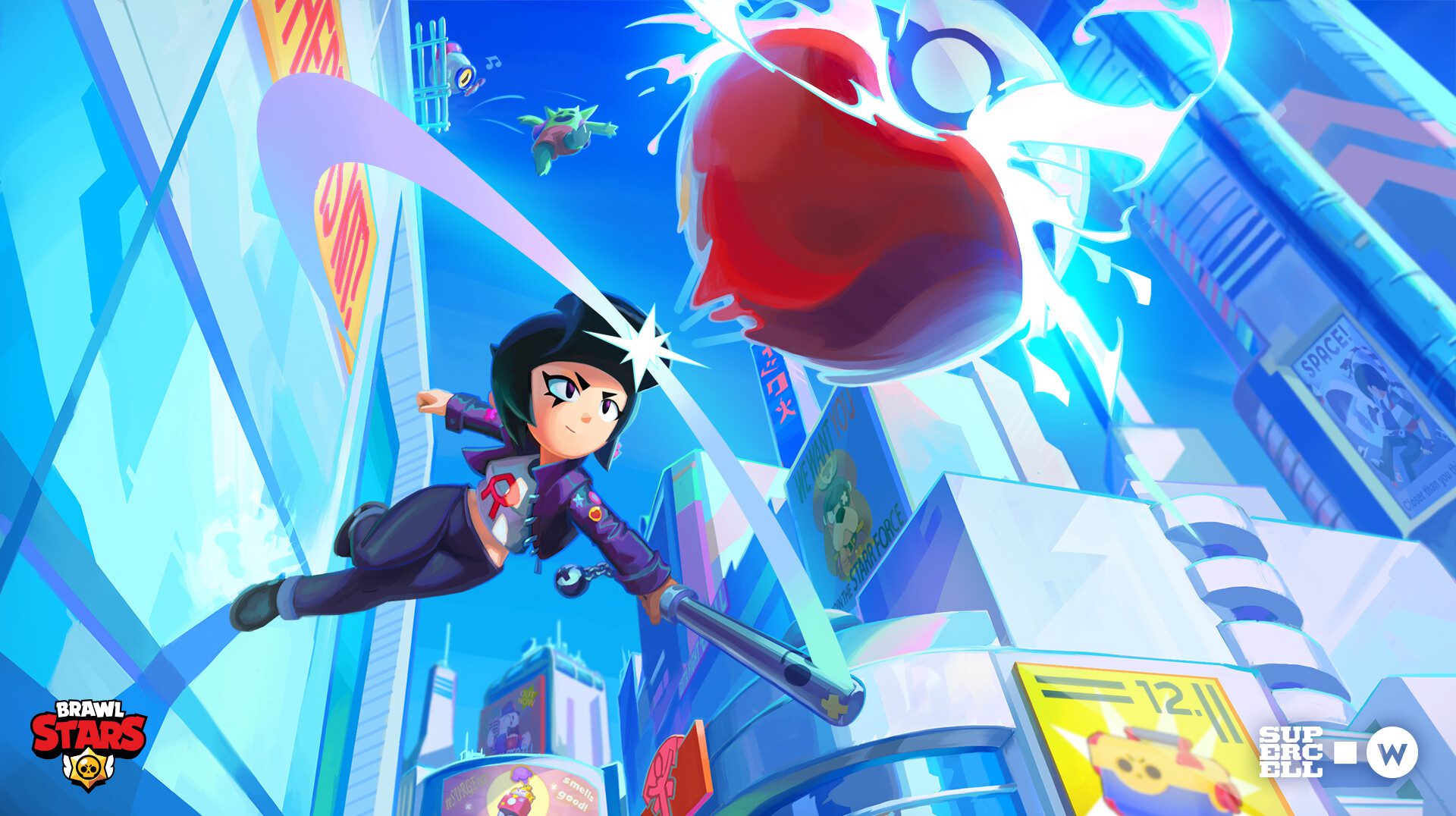 bibi brawler from brawl stars