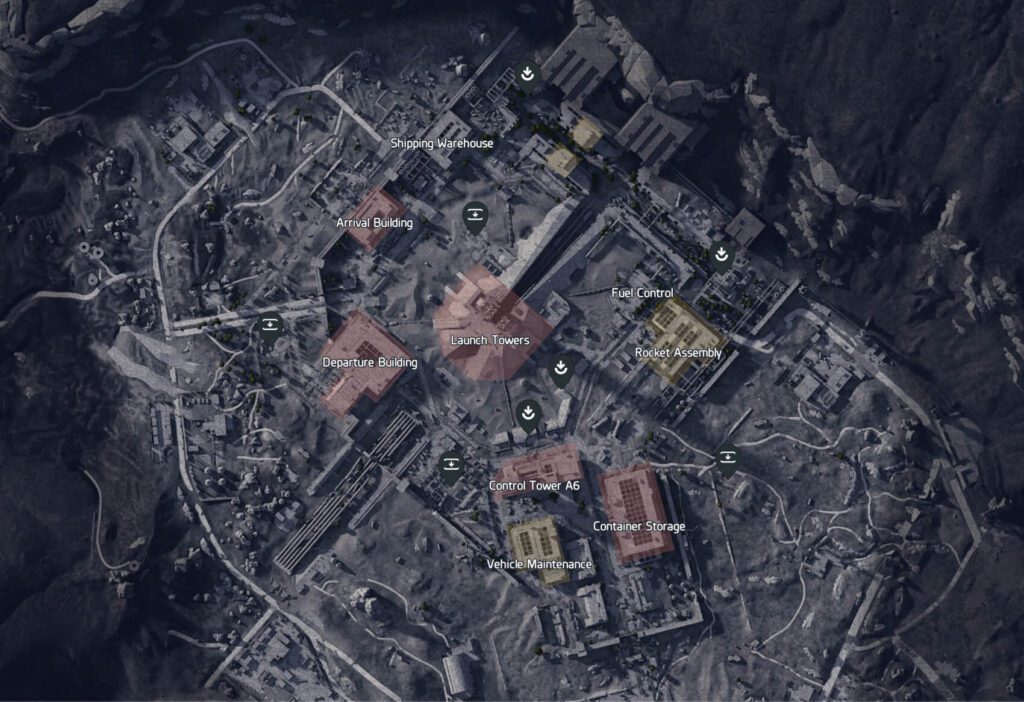 Arc Raiders interactive map