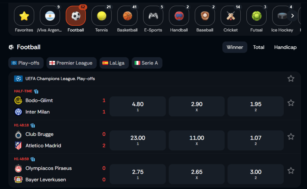 Cuatrobet sportsbook