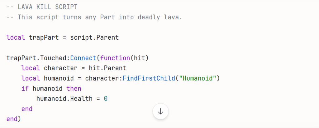 roblox game development