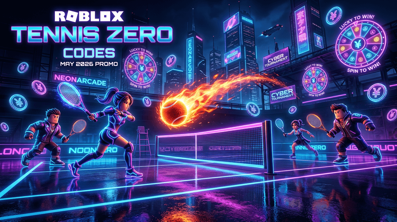 tennis zero codes
