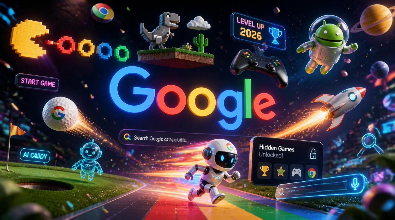 hidden google games