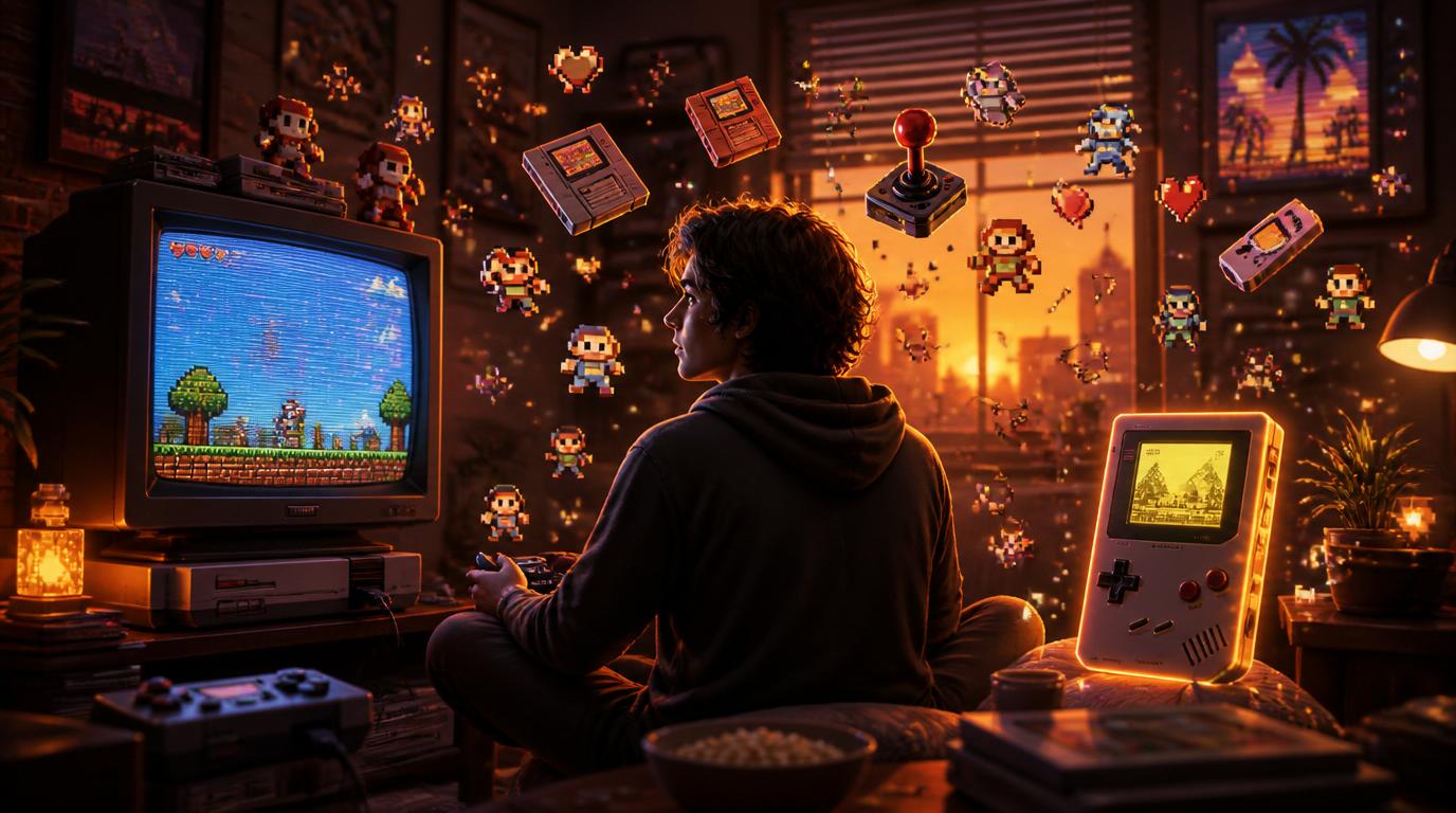 Best Retro Game Consoles with Built-In Games