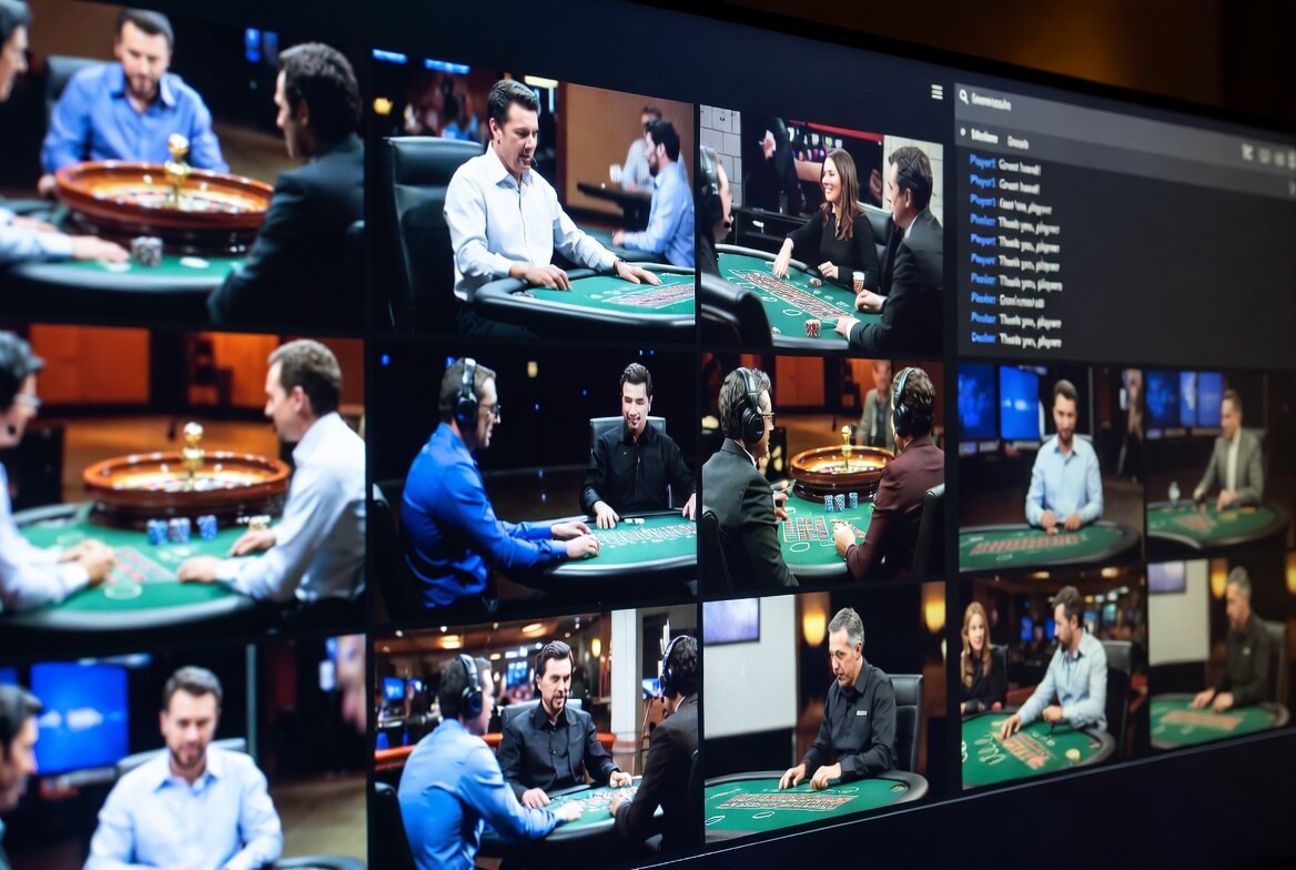 live table games