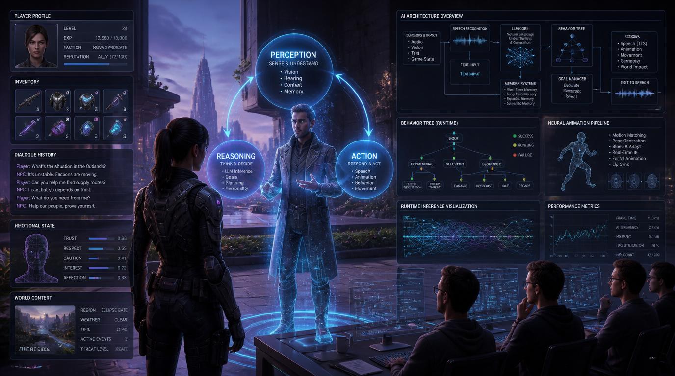 AI agent Development for NPC