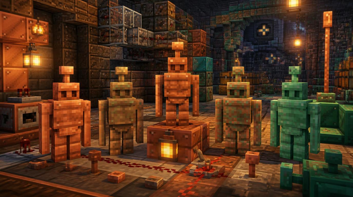 copper golem minecraft