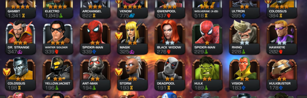 Marvel Contest of Champions Tier List