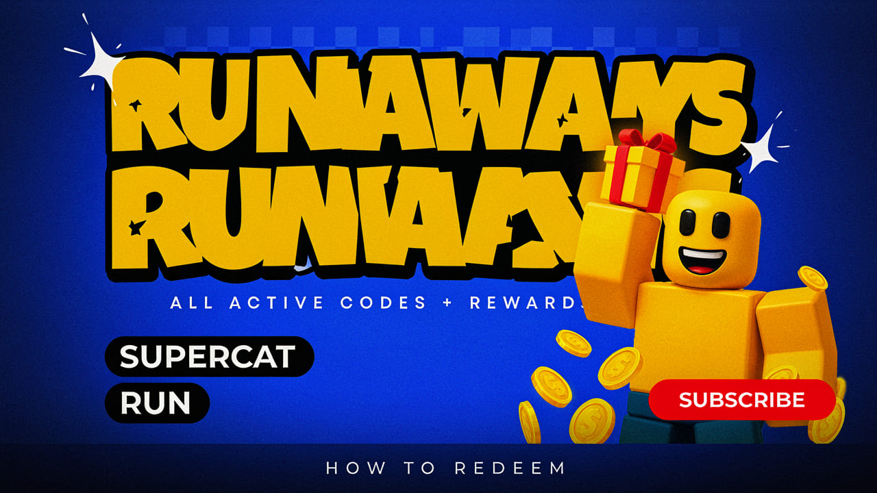 Runaways Roblox codes August 2026