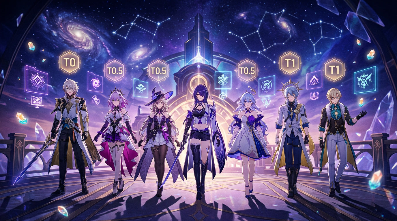 honkai tier list